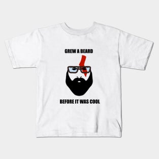 Hipster Kratos Kids T-Shirt